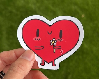 Heart in love sticker