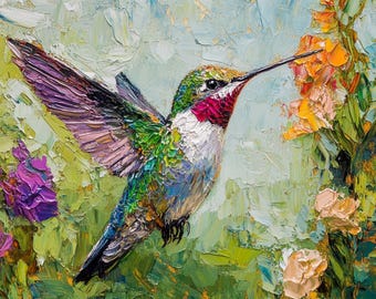 キャンバスに描かれたゴリラの絵画 動物のインパスト オリジナル