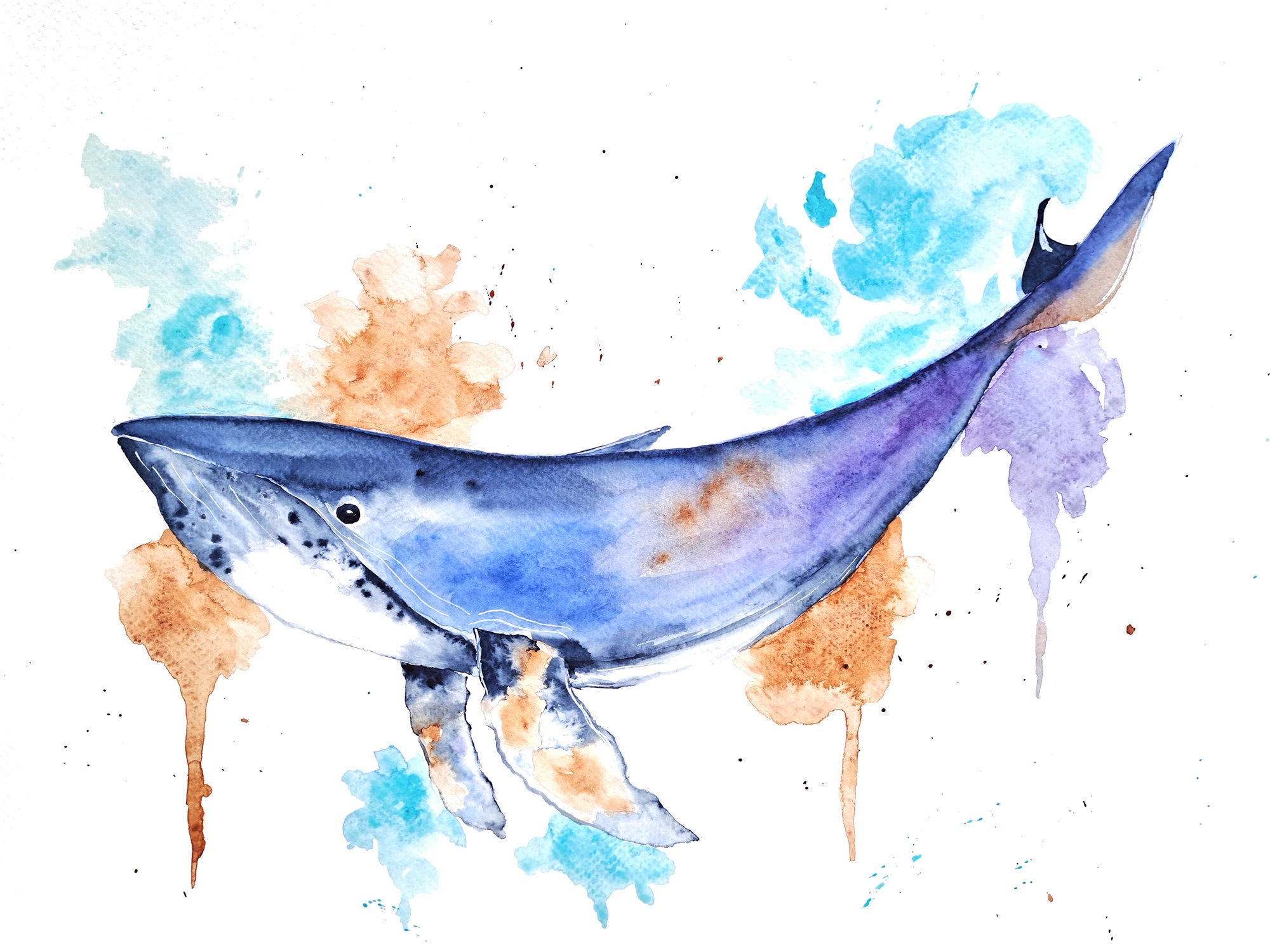 Watercolor Animals - Etsy Watercolor Animals - Etsy