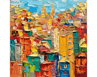 絵画-PUEBLO NUEVO(BARCELONA) il_340x270.6190034463_5sl6.jpg