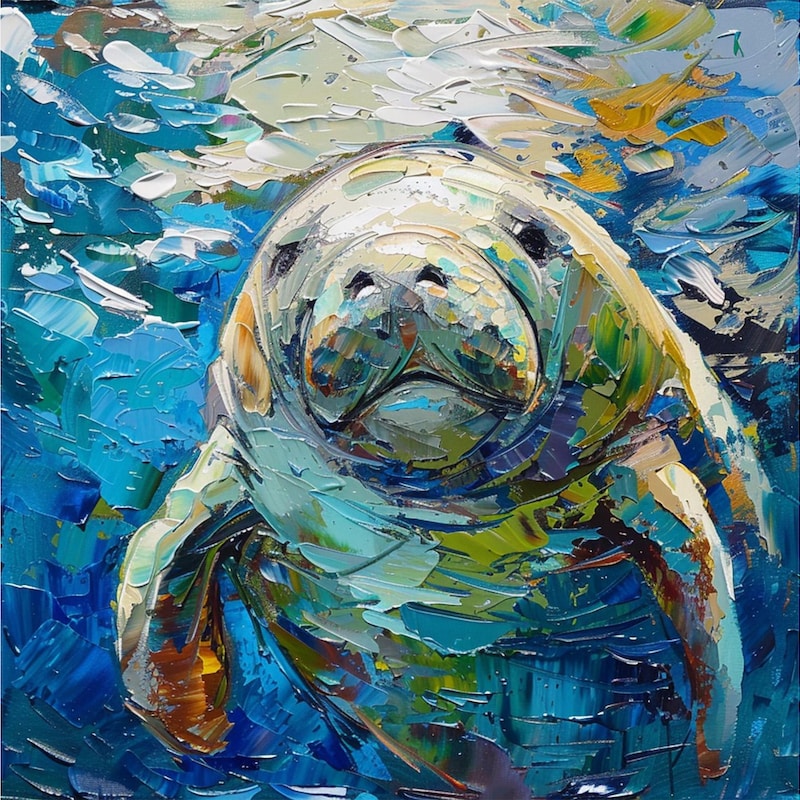 Manatee Art Etsy manatee-art-etsy
