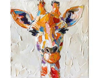 アート絵画 キリン アート 動物 Wall art キリン アート 現代アート