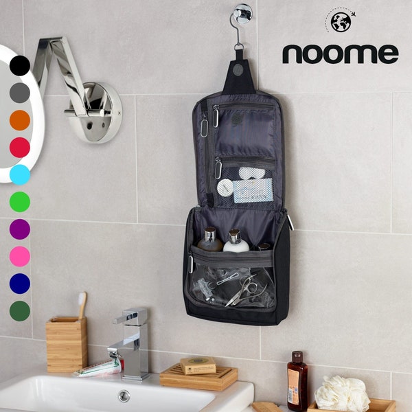 Trousse de toilette suspendue Voyage Grand sac de lavage pour femmes Articles de toilette pour hommes avec crochet