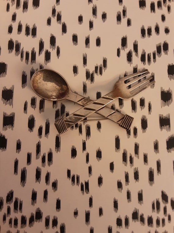 Sterling Silverware Brooch