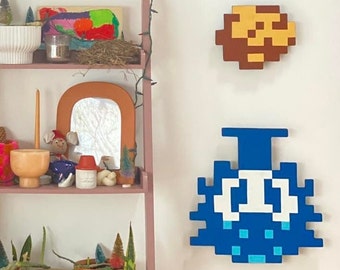 Zelda Octorock 8-bit Pixel Wall Art