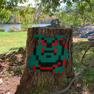 Zelda Moblin de 8 bits Pixel Wall Art
