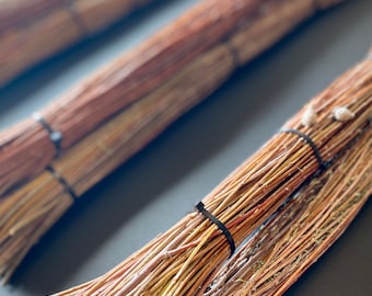 Dried Willow Tip Stick Bundle Natural Floral Stems Seasonal Wreaths Woven Baskets Dried Flower Bouquet Gift Natural Home Decor Willow Branch