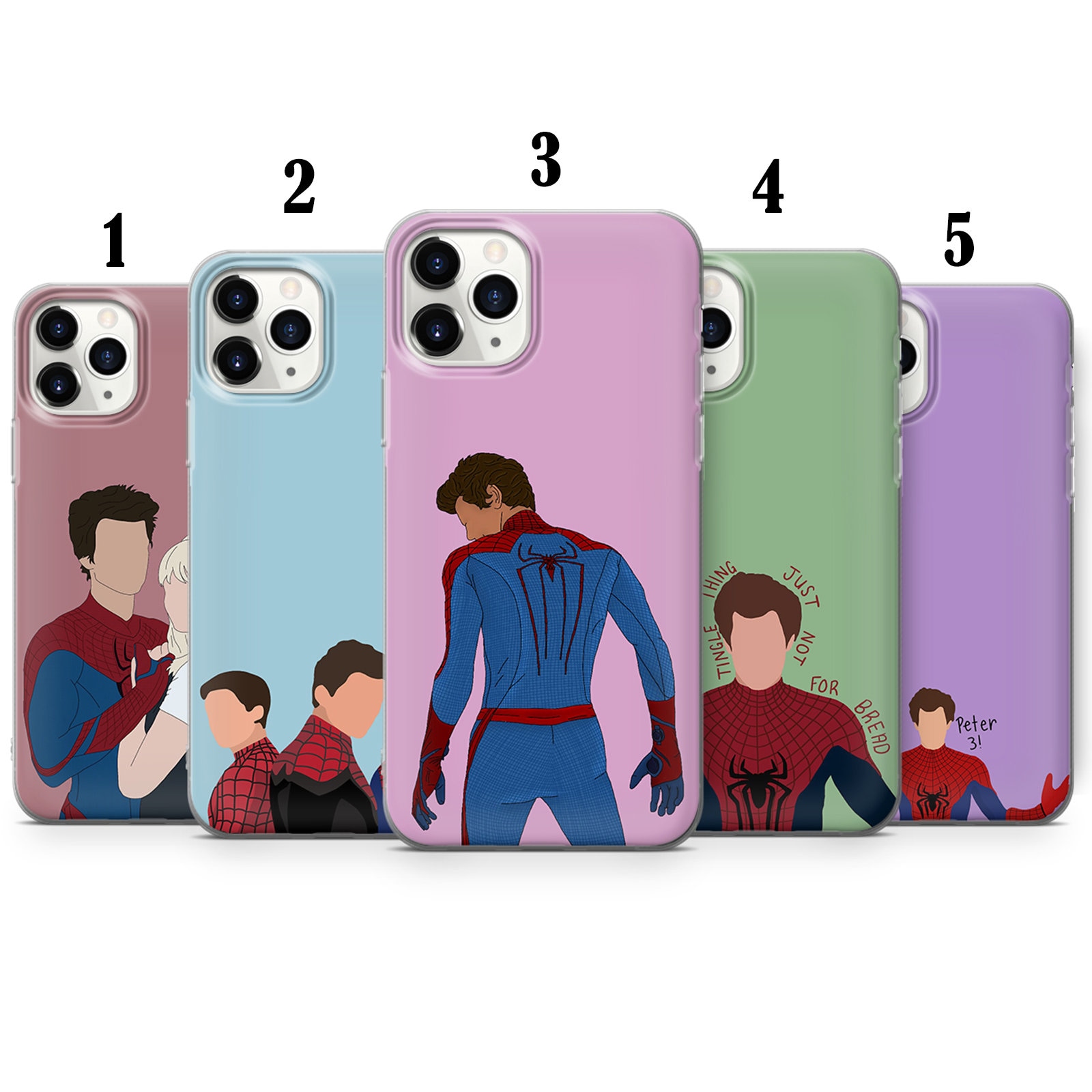 Acheter Coque de téléphone en Film tout compris, Design Spider-Man, coque  rigide, couverture complète, appareil photo, étui de Protection antichoc  pour Vivo