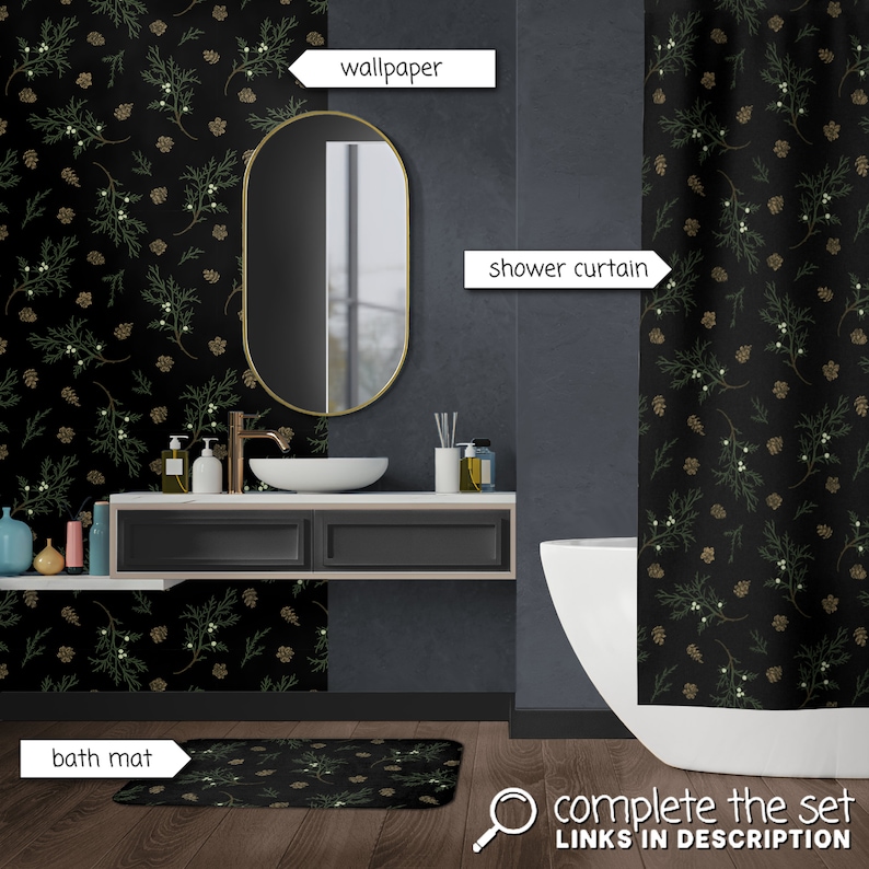 ComfyNoodles Shower Curtain - Thumbnail 4