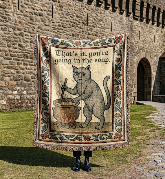 HADWAO Tapisserie verte avec symboles d'art médiéval - 152,4 x 203,2 cm - Décoration murale pour dortoir - Décoration d'intérieur pour chambre à coucher, salon