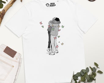 Heartstopper - Nick & Charlie Hug - Unisex T-Shirt