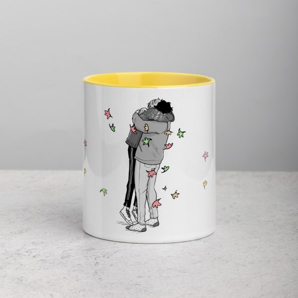 Heartstopper - Nick & Charlie Mug with Colours Inside