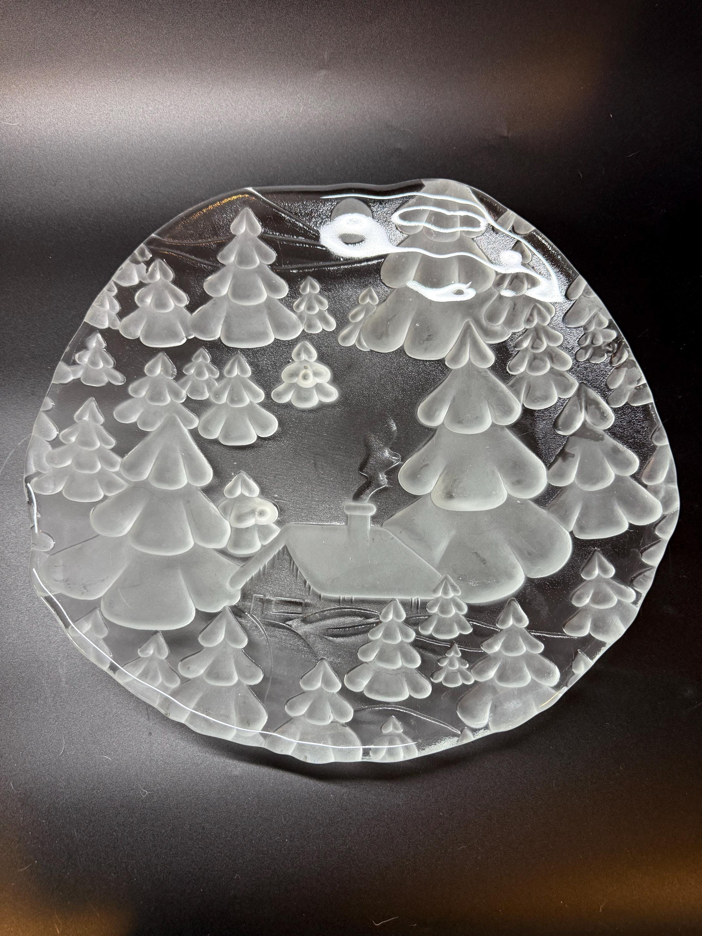 ドイツ ヴィンテージ 日本 Etsy - platter glass Walther ミッドセンチュリー トレイ ガラス仕切り皿 WALTHER 食器