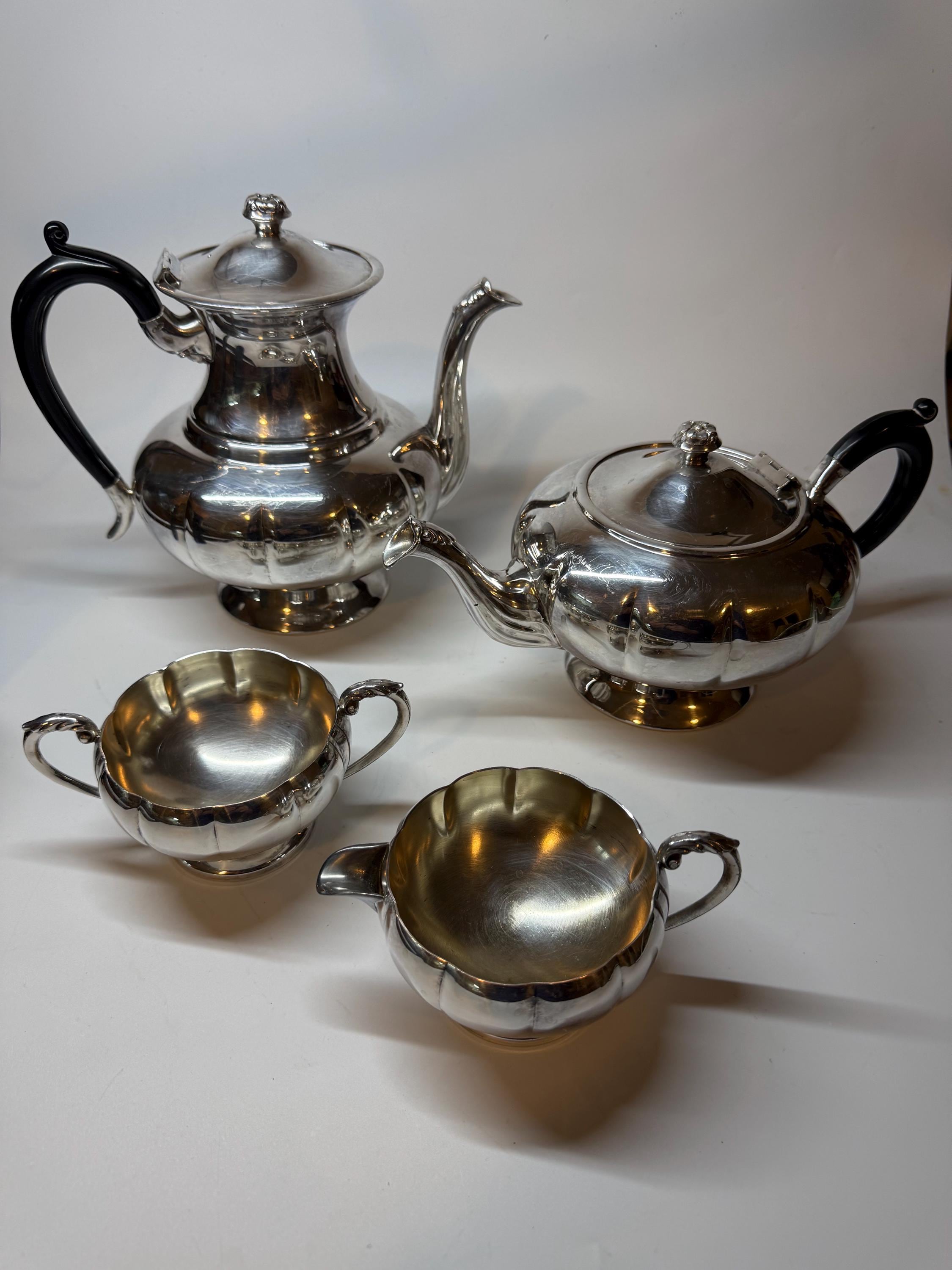 Silver plated tea and coffee set - Etsy 日本