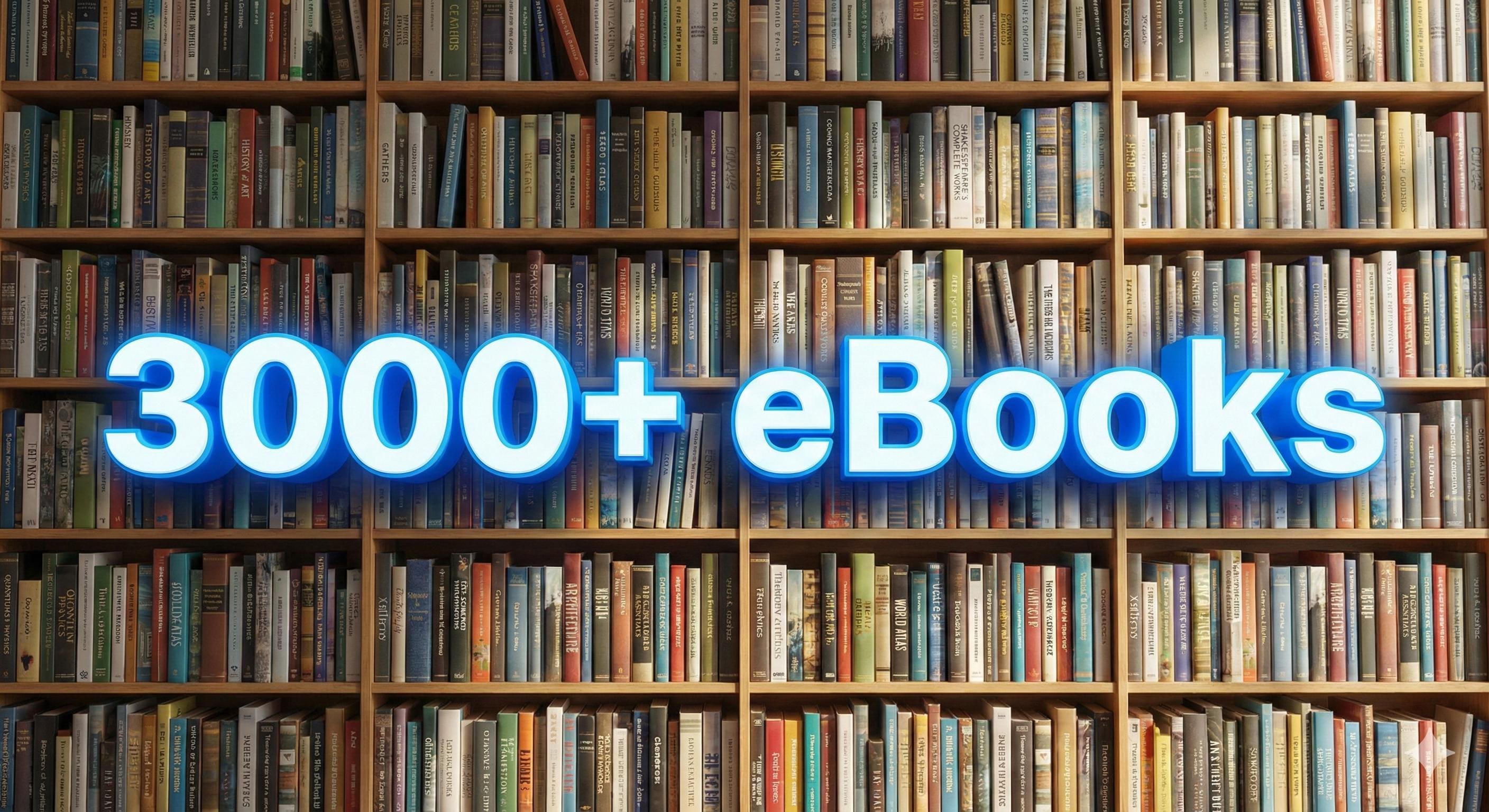 3000+ Ebooks Mega Bundle – Digital Library (all Topics) - Etsy