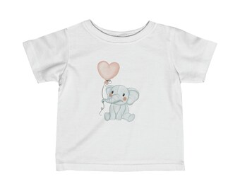 My friend elephant - Infant Fine Jersey Tee