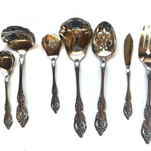 Juego de 10 piezas de servir de acero inoxidable con diseño Brahms Oneida surtidas