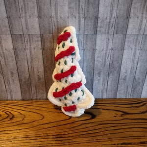 Entzückender Christbaum-Kuchen