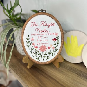 birth info + medium design