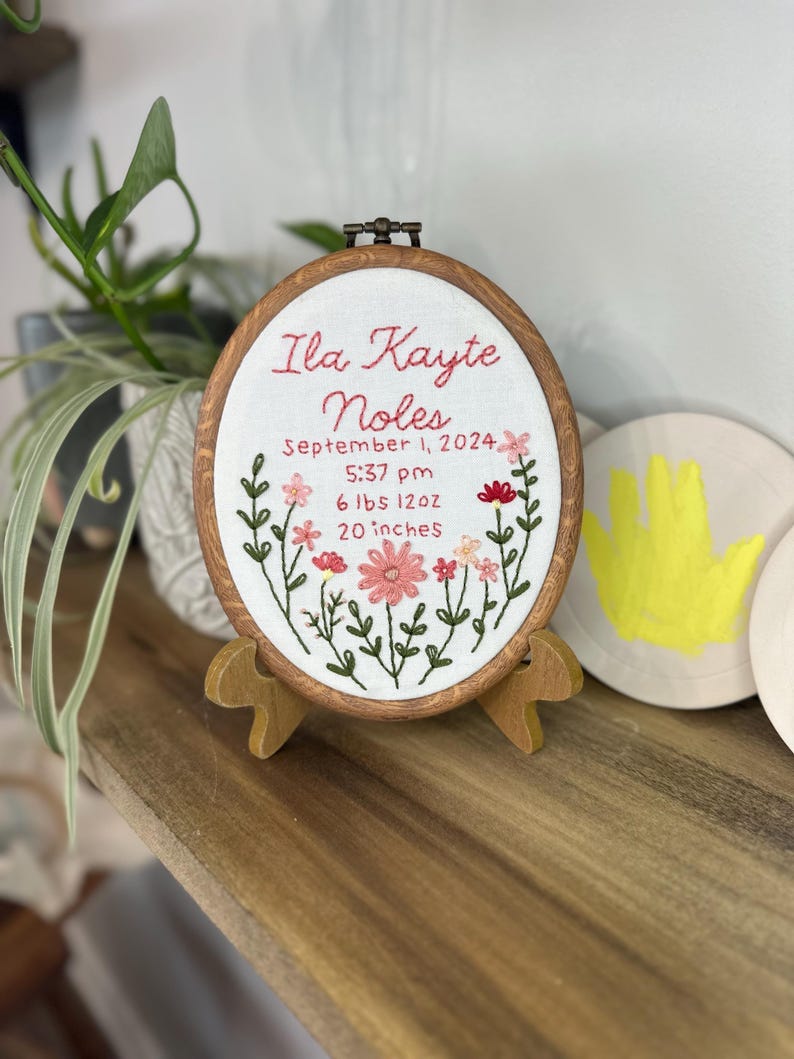 birth info + medium design