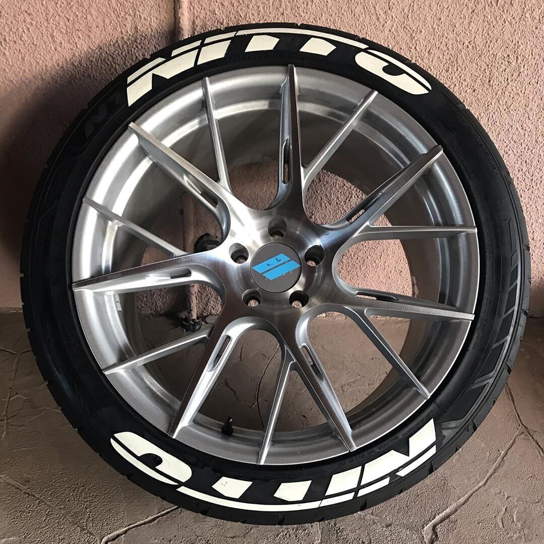 Nitto Tire Lettering Permanent Rubber Stickers 1.25 for Etsy