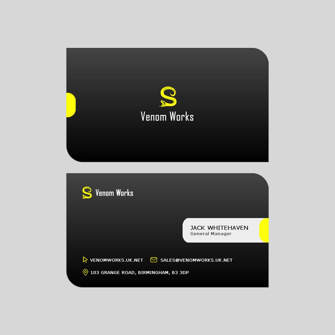 Business Card Design Service Custom Business Card - Etsy