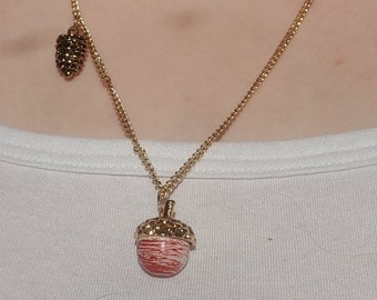 Gold nature Necklace