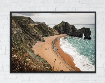 Durdle Door- England - United Kingdom - Digital Print Download - Digital Art - Home Decor - Wall Art - Photography