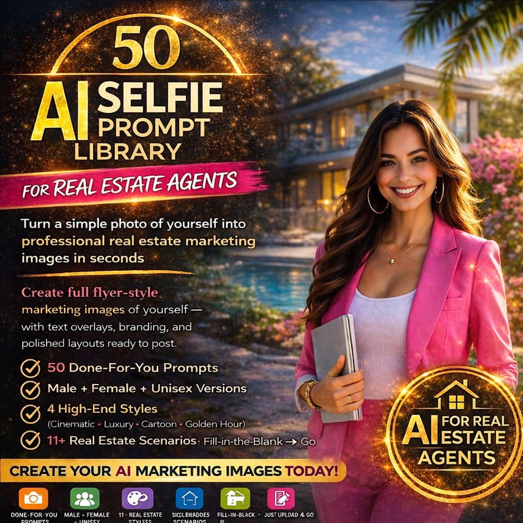 Prompt Realtor Real Estate Marketing Prompts for Ai 50 Chatgpt Prompt Templates for ...