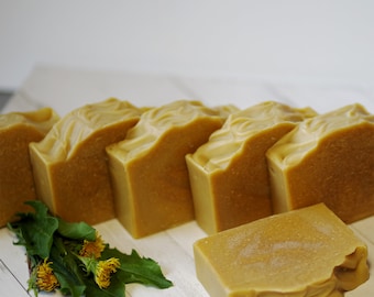Handmade Dandelion Honey Soap