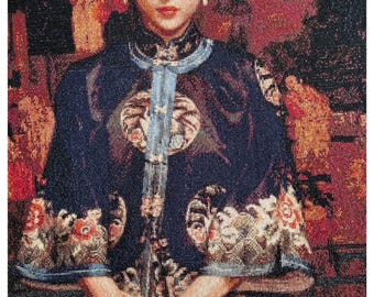 High quality hand sewn cross stitch art - Chinese Opera - 75x59 cm