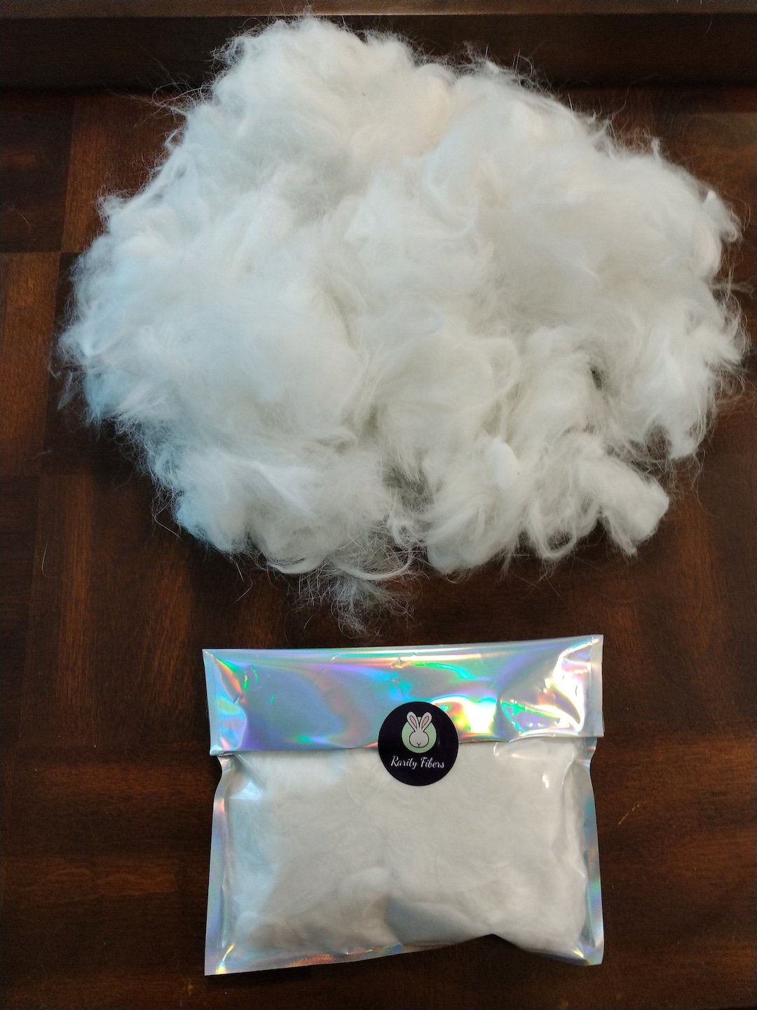 Raw Angora Rabbit Wool Pure White - Etsy