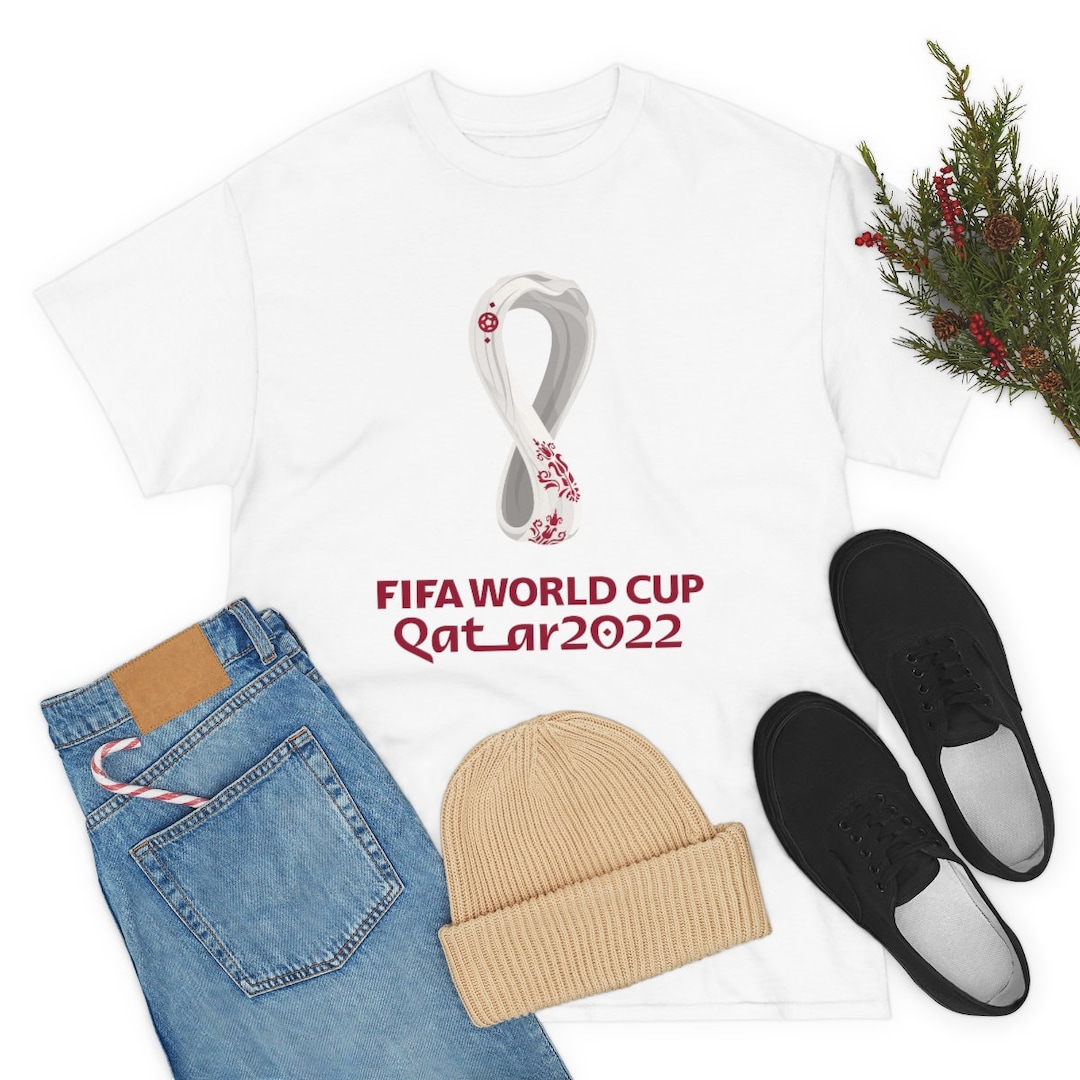 Qatar Football Shirt T Shirt Tshirt 2022 World Cup Men Supporter