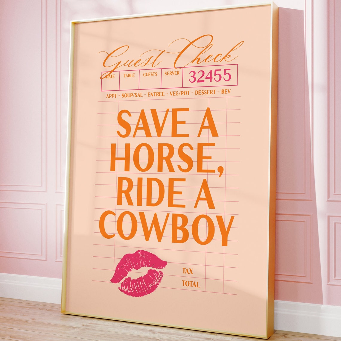 Coastal Cowgirl Wall Art Gallery Set of 6 Preppy Gallery Wall Etsy