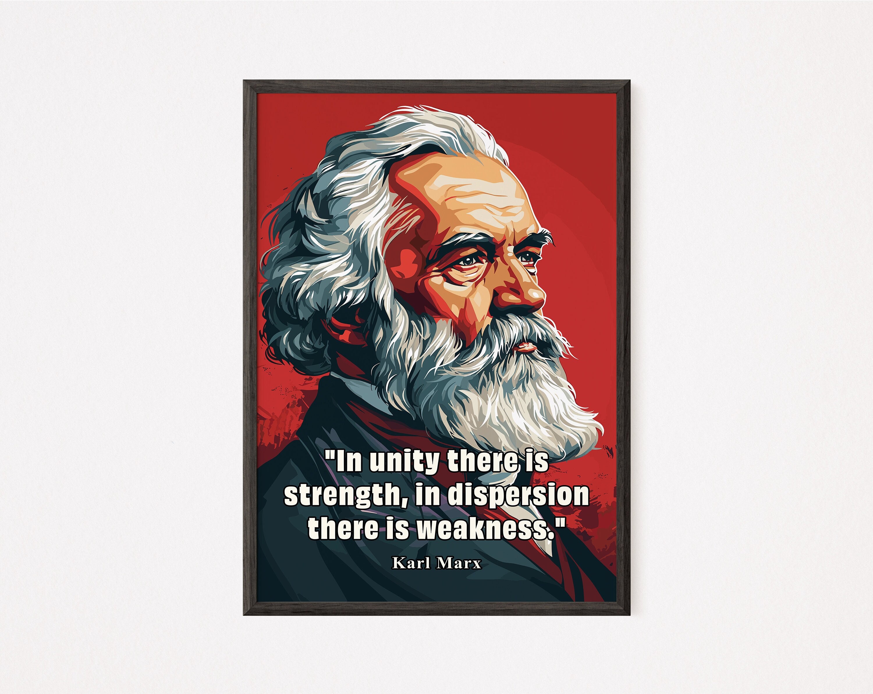 Marx Quote Print - Etsy, image size:3000x2388