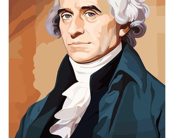 Anpassad Adam Smith-porträttposter | Inspirerande citatkonst