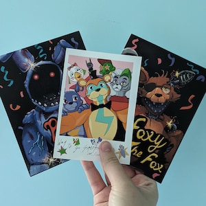 Spooky Animatronic Mini-Posters