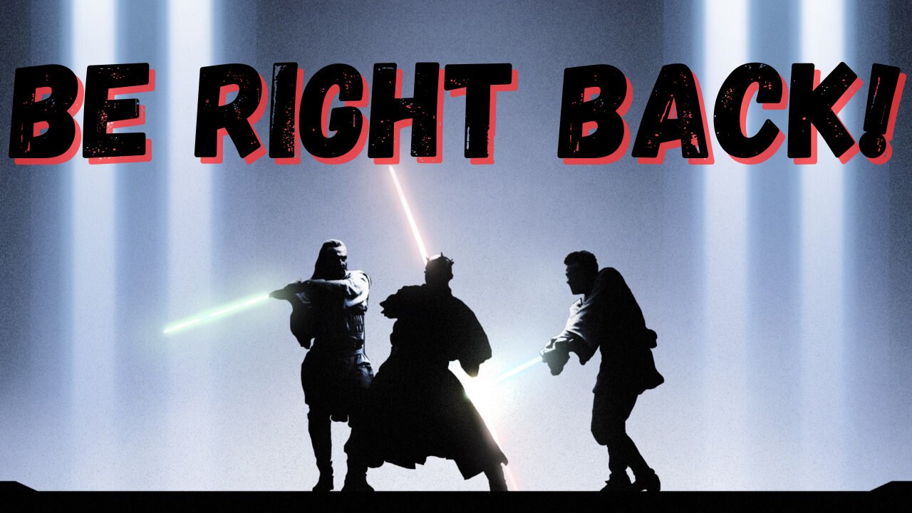 Star Wars Twitch Overlays (starting Soon, Be Right Back, Stream Ended ...