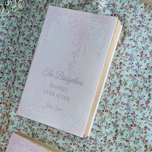 Bridgerton Happy ever After Paperback Dust Jacket, Book cover, Book Dust cover