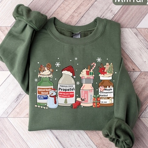 Nurse Christmas Sweatshirt, Christmas Nurse Shirt, Christmas Nursing Sweater, Nurse Christmas Gift, Nurse Holiday Sweater, Xmas Nurse Tshirt