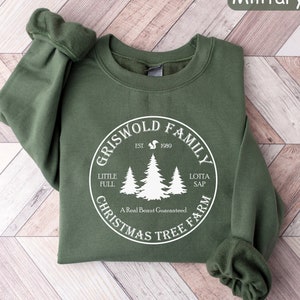 Christmas Tree Farm Sweatshirt, Griswold Christmas Sweatshirt, Funny Christmas Shirt, Christmas Vacation Shirt, Christmas Crewneck, Xmas Tee