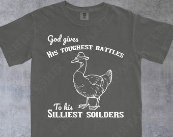 Comfort Colors® Goose Shirt, Silly Goose Shirt, Funny Graphic Tee, 90s Aesthetic Shirt, Silly Goose Tshirt, Goose Lover Gift, Meme Tshirts