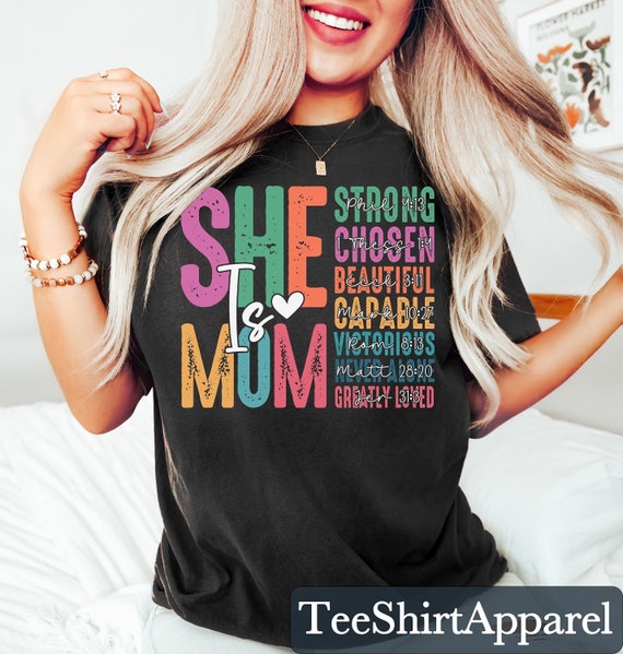 Cute Mom Quote T-Shirt Momlife Mother's Day Gift Tee Shirt Cute Mom Quote T-Shirt Momlife Mother's Day Gift Tee Shirt