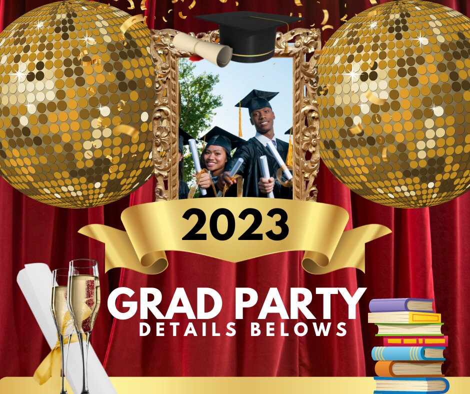 Graduation Invitation Etsy