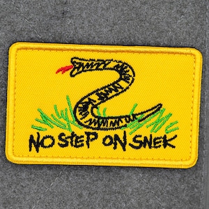 No Step on Snek Gadsden Aufnäher / Patch