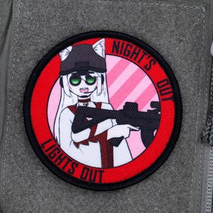 Night's Out, Lights Out Airsoft Weeb Patch