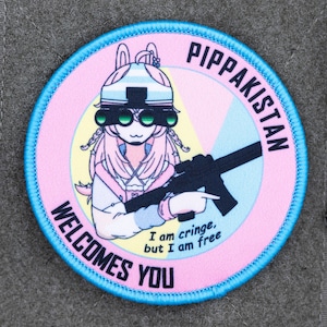 Pipkin Pippa Pippakistan ti dà il benvenuto con la patch o l'adesivo Phase Connect