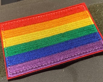 LGBTQ+ Pride Flag Patch