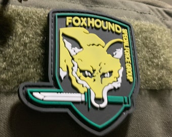 Foxhound MGS Aufnäher / Patch