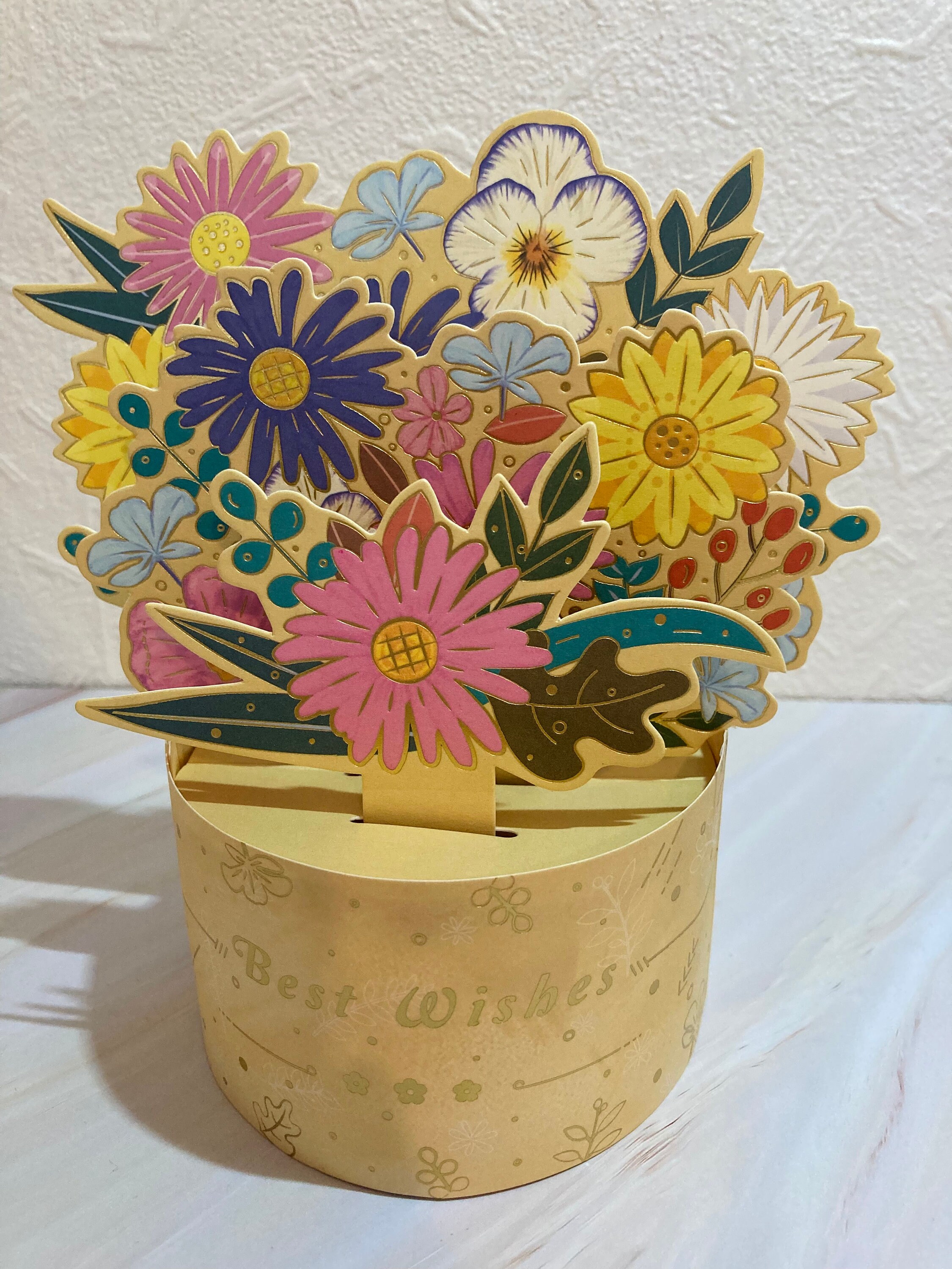 Flower Pots 3D Popup Card for Birthday and Mother's Day - Etsy UK